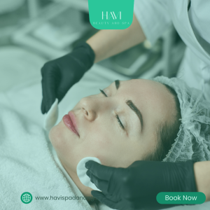 Deep Cleansing Facial treatment at Havi Spa Da Nang – professional pore cleansing