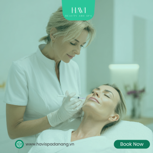 professional facial spa treatment at Havi Spa Da Nang