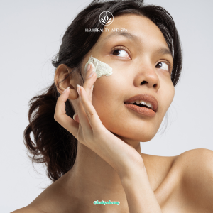 Gentle facial treatment for oily and dry areas of combination skin